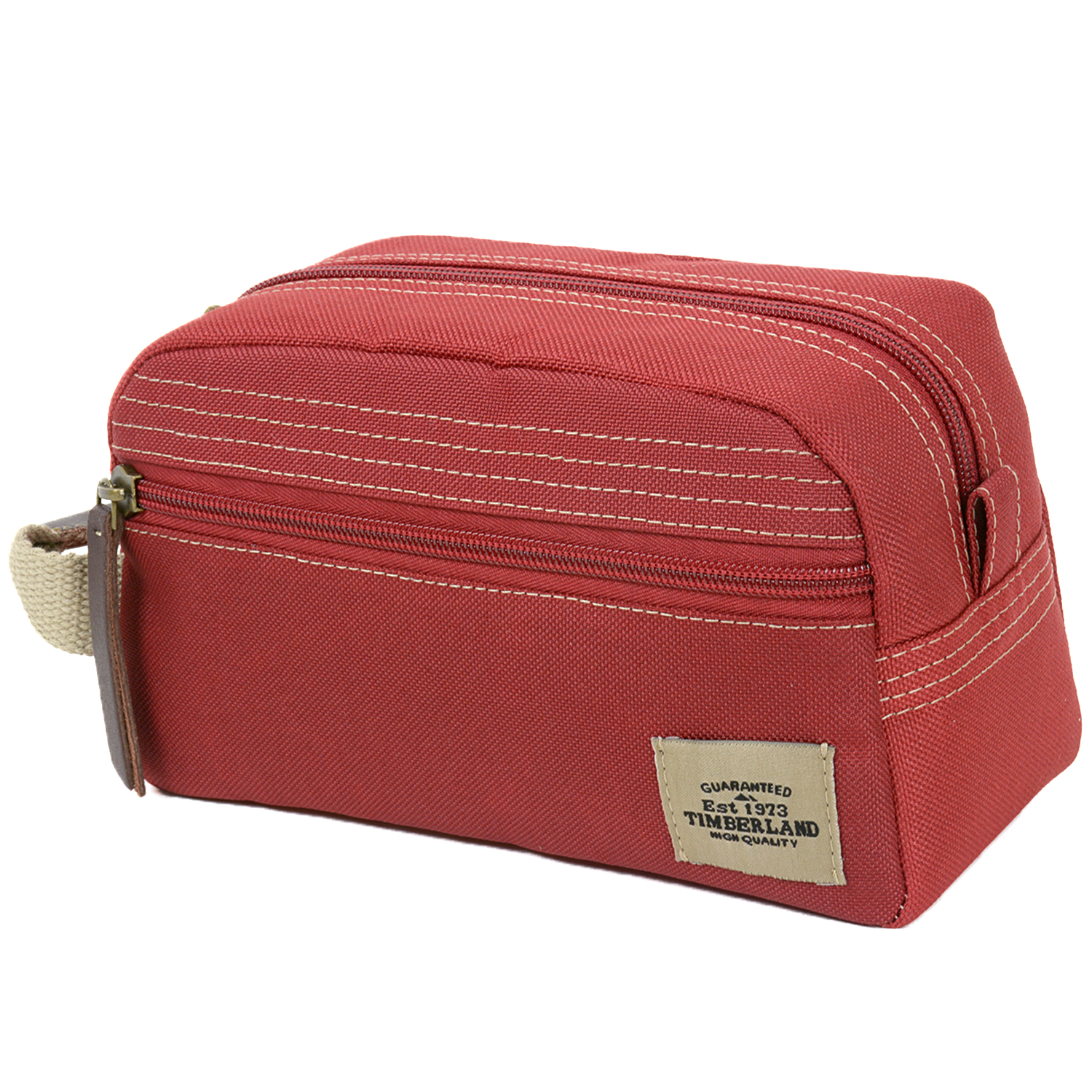 Timberland Travel Kit Toiletry Bag Overnight Handle Case Canvas Shaving